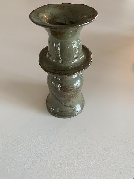 Small Moss Green Candle Stick seconds - $65.00 now $50.00