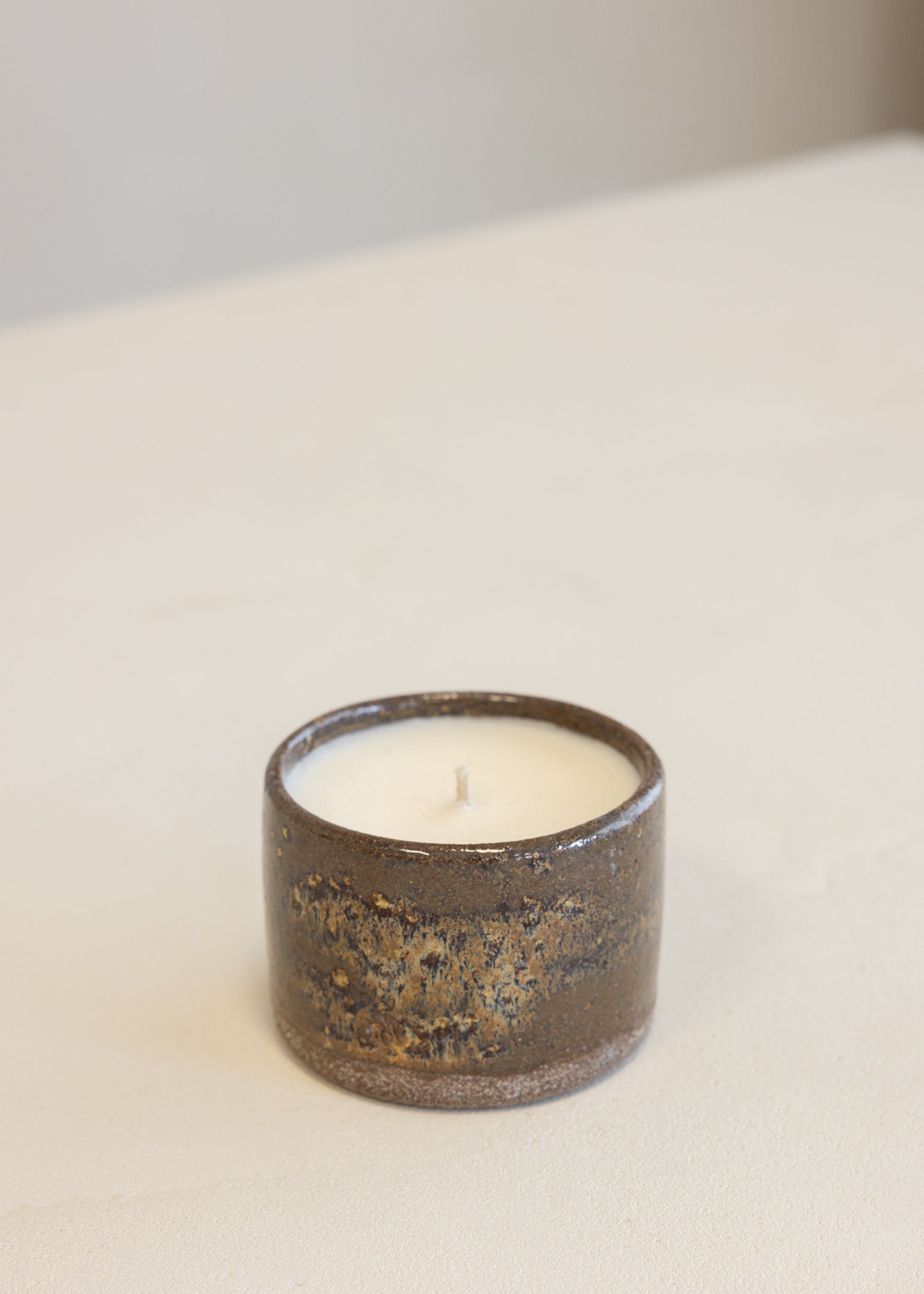 Small Candle - Rustic Gold